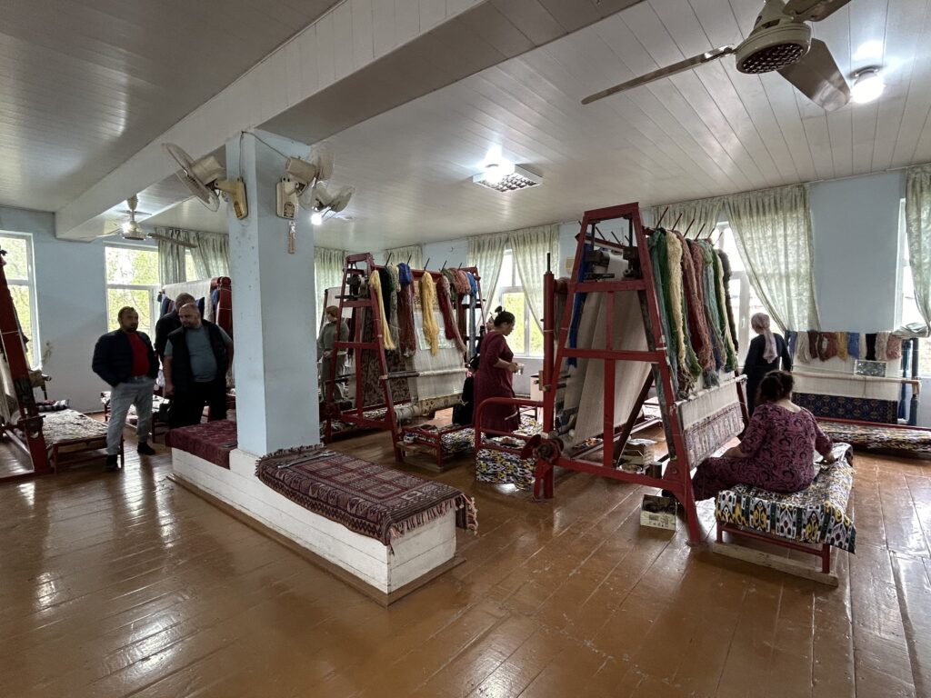 Samarkand & Bukhara Silk Carpet Factory