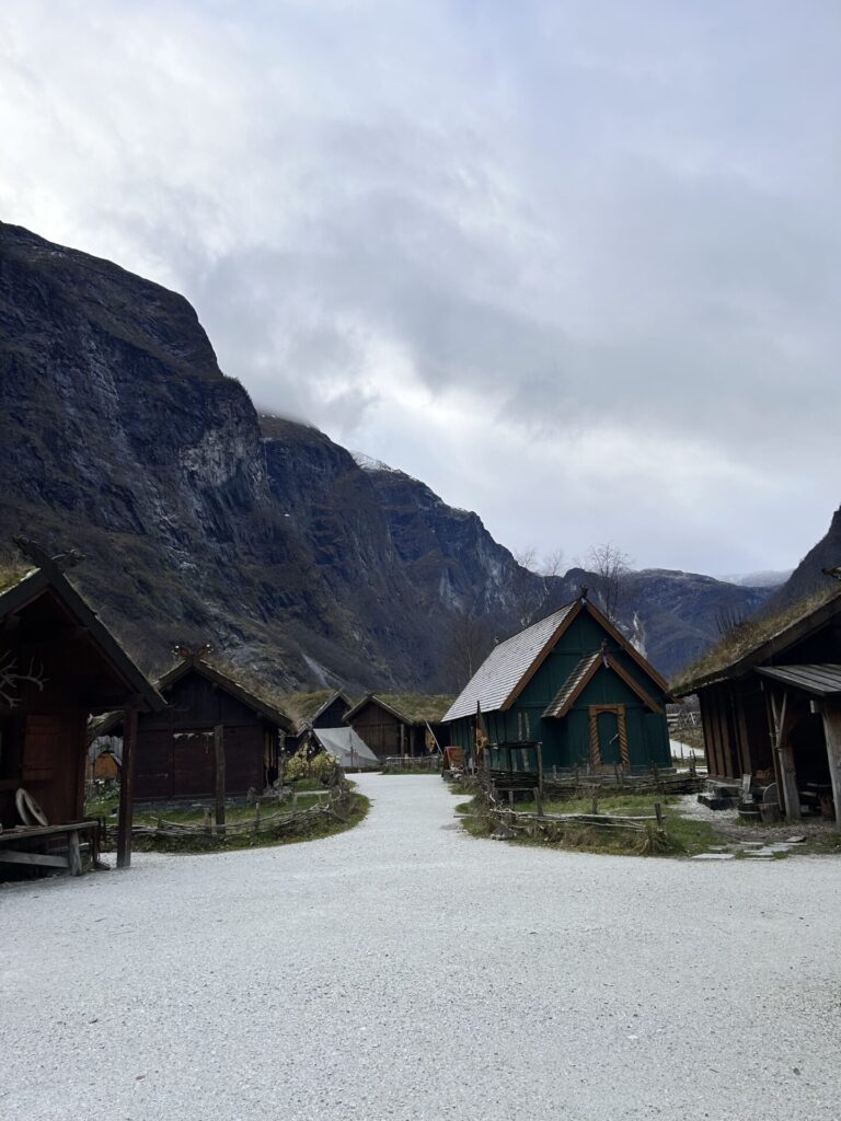 Viking village in Gudvangen
