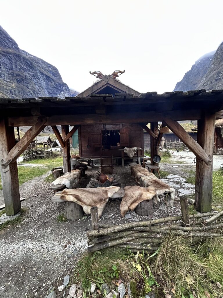 Viking village in Gudvangen
