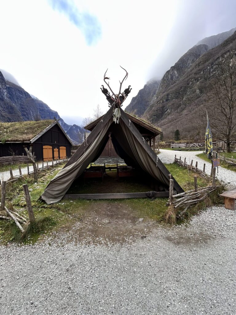 Viking village in Gudvangen

